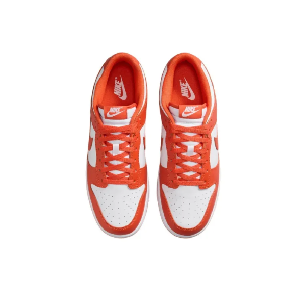Dunk Skateboard Shoes Unisex Low-top White Orange - Dv0833-114 – Streetwear - Image 4