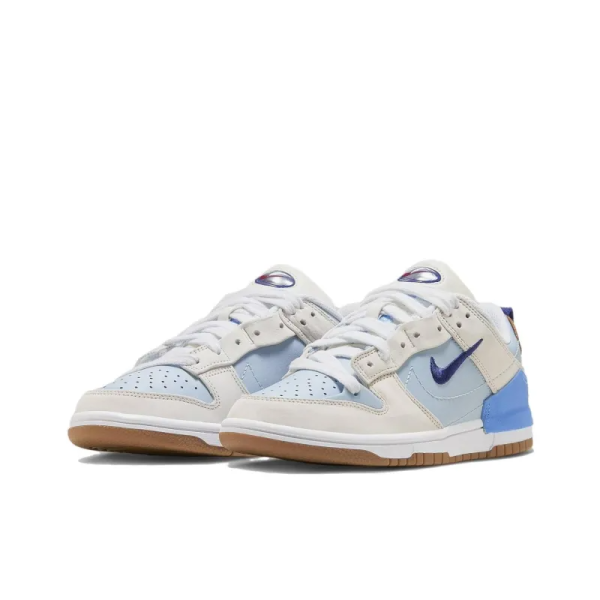 Dunk Skateboard Shoes Low-top Beige Blue - Hf5713-411 – Drop - Image 3