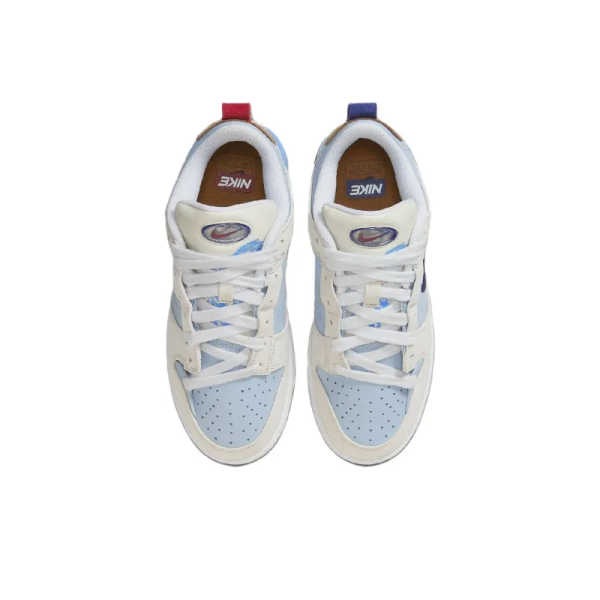 Dunk Skateboard Shoes Low-top Beige Blue - Hf5713-411 – Drop - Image 4