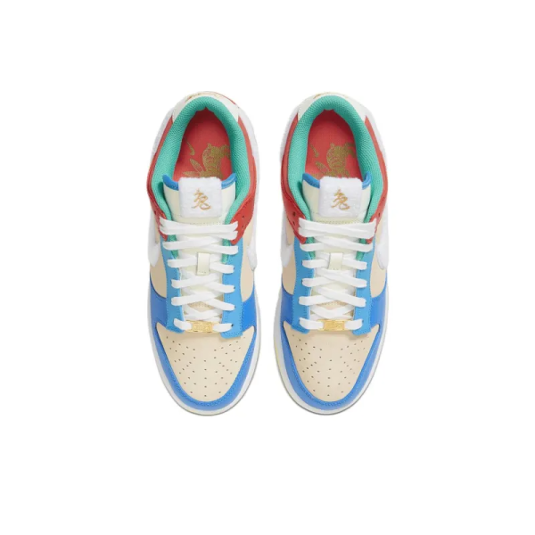 Dunk Low Retro Prm Year Of The Rabbit Blue Orange Cream - Fd4203-111 – Limited - Image 2