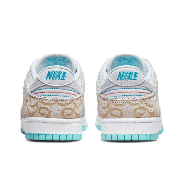 Dunk Low Se Barber Shop Grey - Dh7614-500 – For Men - Image 5