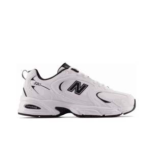 New Balance 530 White Black Leather Mr530syb – Iconic