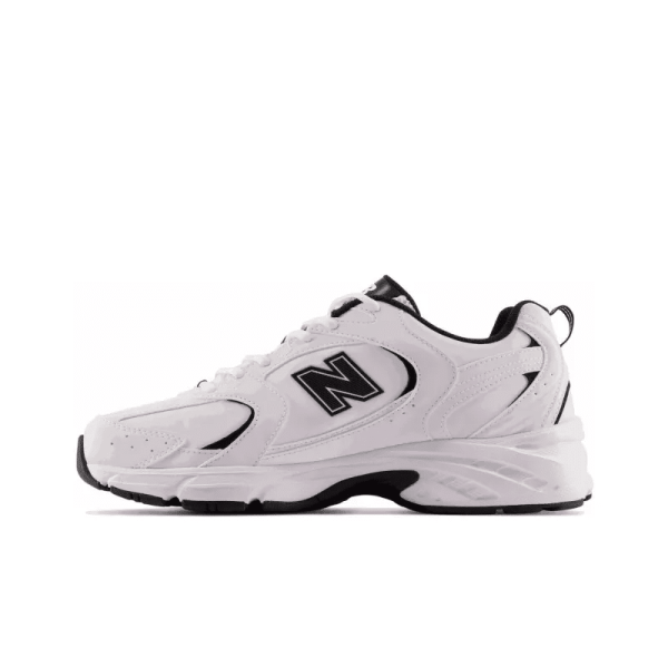 New Balance 530 White Black Leather Mr530syb – Iconic - Image 2