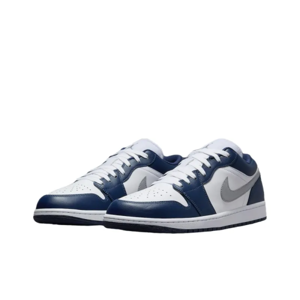 JAA 1 Low Wolf Grey Midnight Navy - 553558-141 – Style - Image 3
