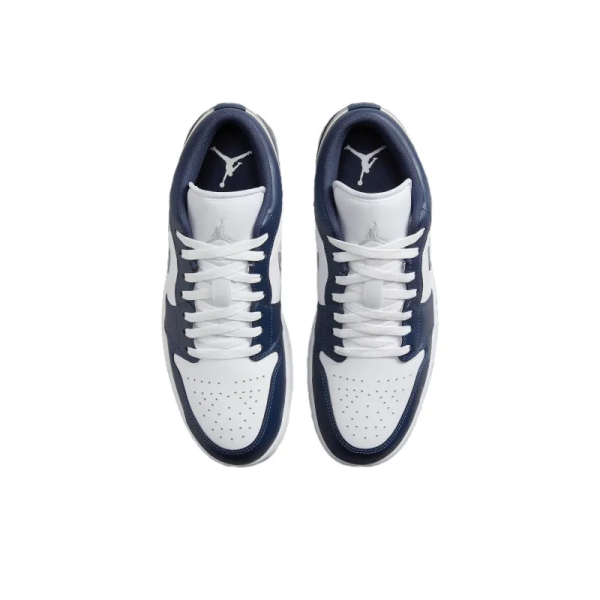 JAA 1 Low Wolf Grey Midnight Navy - 553558-141 – Style - Image 4