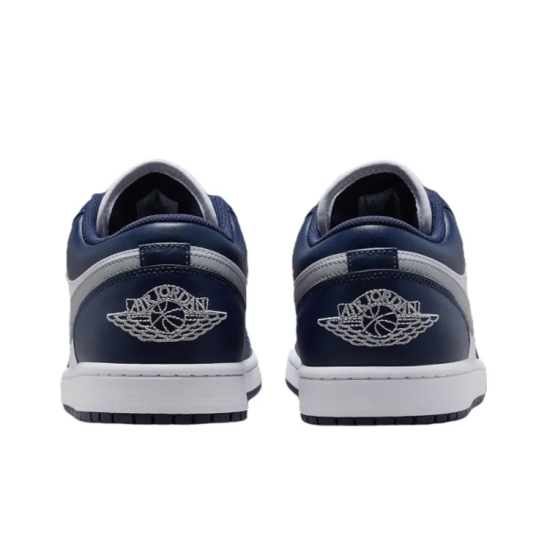 JAA 1 Low Wolf Grey Midnight Navy - 553558-141 – Style - Image 5