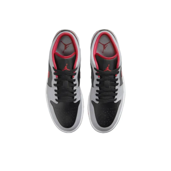 JAA 1 Low Black Light Smoke Grey Gym Red - 553558-060 – Streetwear - Image 4