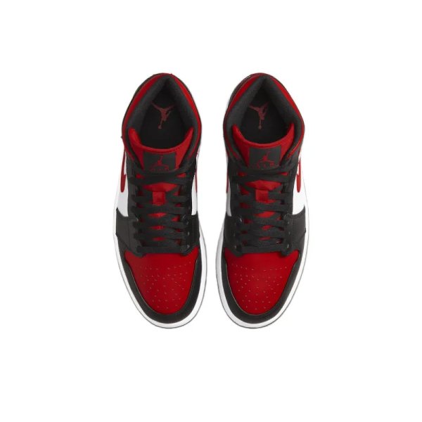 JAA 1 Mid Bred Toe White 554724-079 – Streetwear - Image 4
