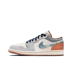 JAA 1 Low Se 'repaired Denim Swoosh' - Fz5042-041 – For Men