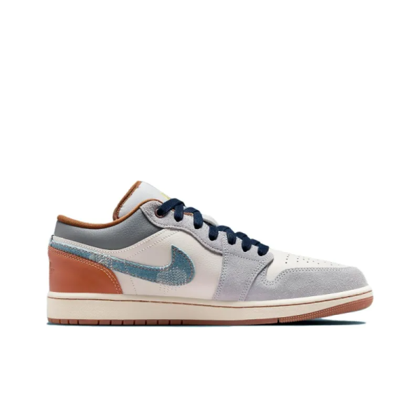 JAA 1 Low Se 'repaired Denim Swoosh' - Fz5042-041 – For Men - Image 2