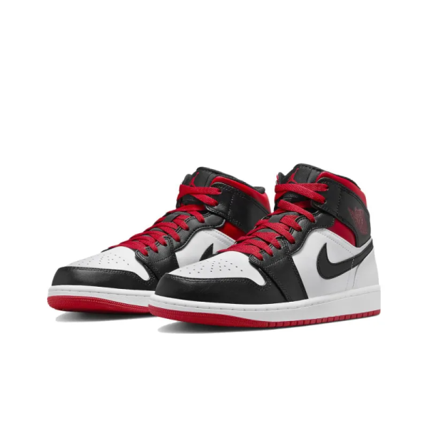 JAA 1 Mid Gym Red Black Toe - Dq8426-106 – Streetwear - Image 3