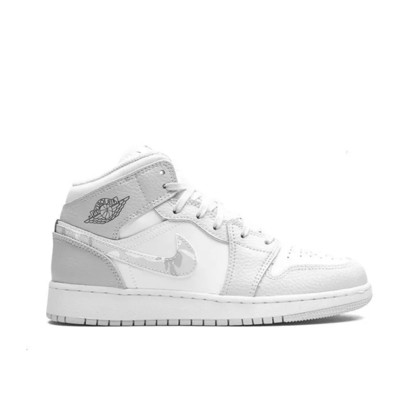 JAA 1 Mid SE GS 'Swoosh Logo - Grey Camo' DD3235-100 – Streetwear - Image 3