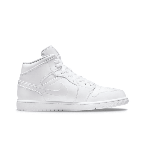 JAA 1 Mid “Triple White” - 554724-136 – Streetwear - Image 3
