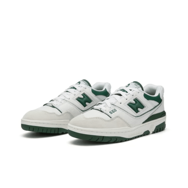 New Balance 550 White Green Bb550wt1 – Style - Image 3