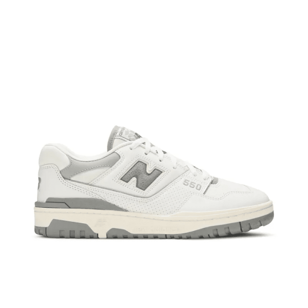 New Balance 550 Aime Leon Dore White Grey BB550ALE – For Men - Image 3