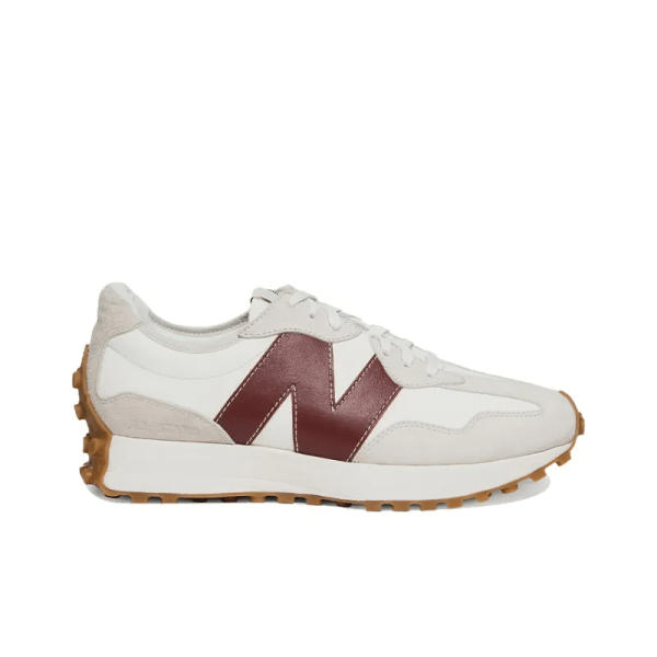 Staud x New Balance 327 Grey Burgundy Womens WS327SG – Style - Image 3