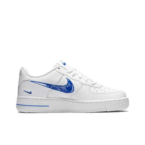 FAA 1 Low Sketch Blue Swoosh Gs - Dm3177-102 – For Men - Image 3