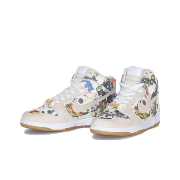 Sb Dunk High Supreme Rammellzee - Fd8779-100 – For Men - Image 3