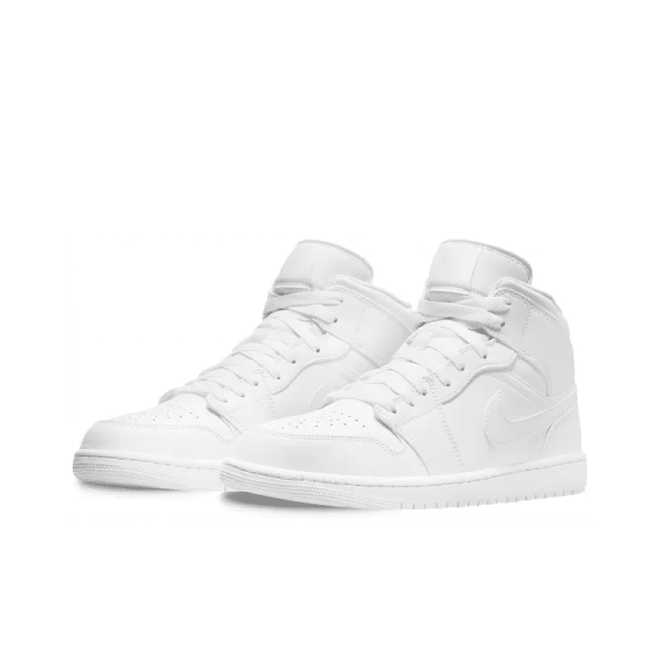 JAA 1 Mid “Triple White” - 554724-136 – Streetwear - Image 4