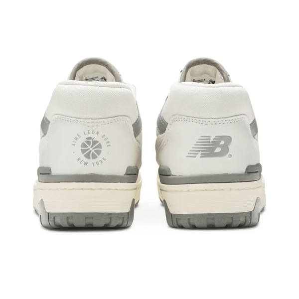 New Balance 550 Aime Leon Dore White Grey BB550ALE – For Men - Image 4