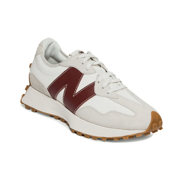 Staud x New Balance 327 Grey Burgundy Womens WS327SG – Style - Image 4