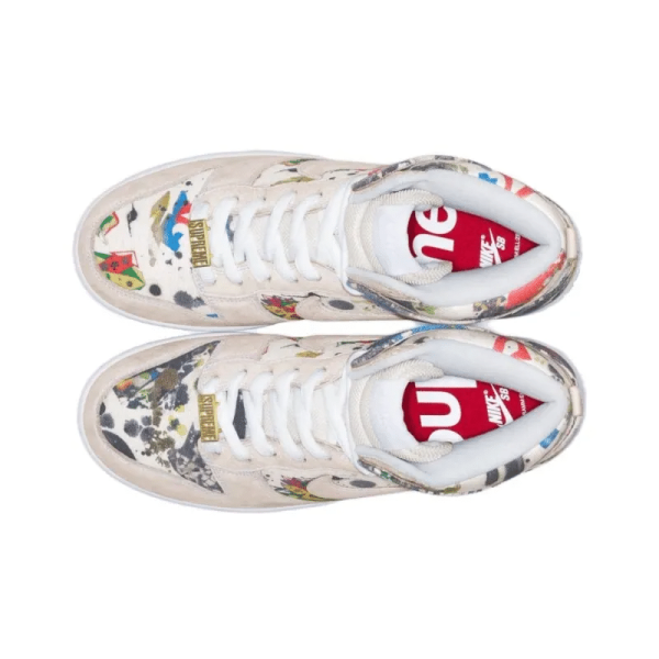 Sb Dunk High Supreme Rammellzee - Fd8779-100 – For Men - Image 4
