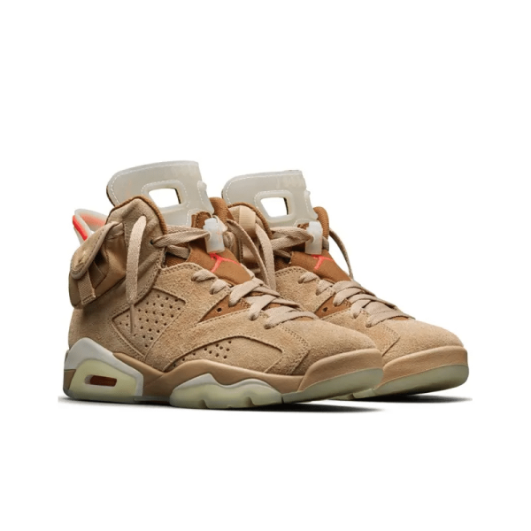 JAA 6 Retro Travis Scott ‘British Khaki’ - DH0690-200 – Limited - Image 4