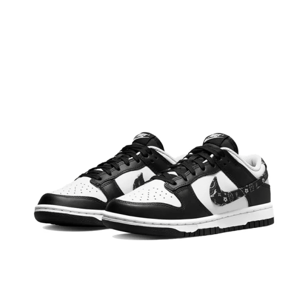 Dunk Low Black White Paisley Womens - Dh4401-100 – Limited - Image 3