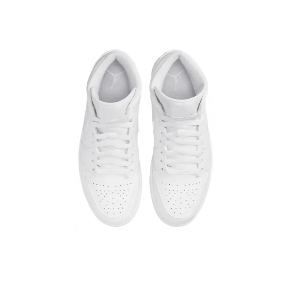 JAA 1 Mid “Triple White” - 554724-136 – Streetwear - Image 5