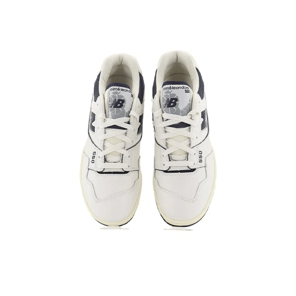 New Balance 550 X Aime Leon Dore White Blue Bb550alf – Iconic - Image 5