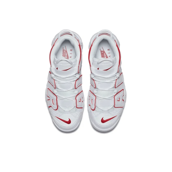 MRAA Uptempo White Varsity Red - 921948-102 – For Men - Image 5