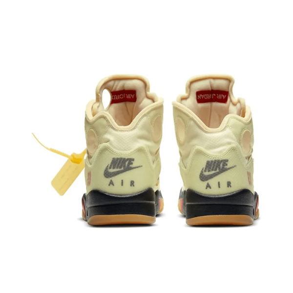 Off-White x JAA 5 Retro SP ‘Sail’ - DH8565-100 – Limited - Image 6