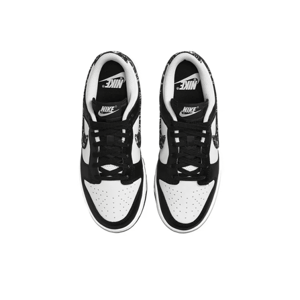 Dunk Low Black White Paisley Womens - Dh4401-100 – Limited - Image 4