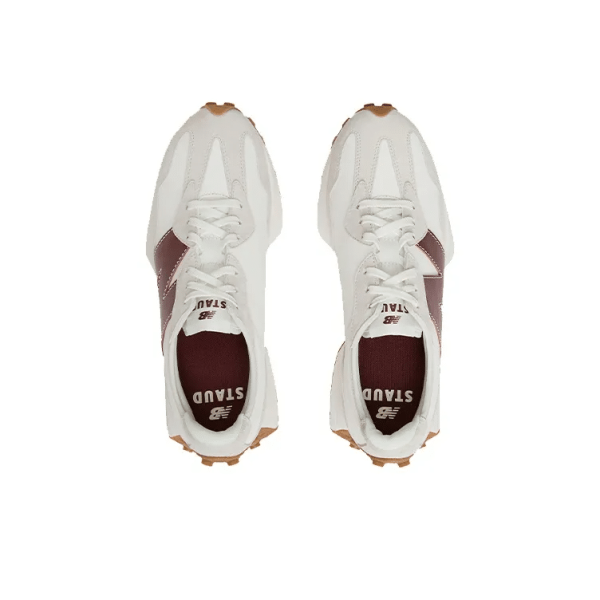 Staud x New Balance 327 Grey Burgundy Womens WS327SG – Style - Image 6