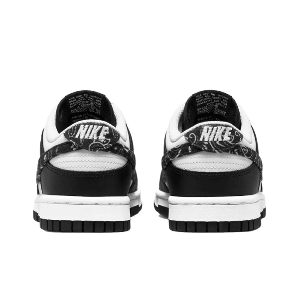 Dunk Low Black White Paisley Womens - Dh4401-100 – Limited - Image 5