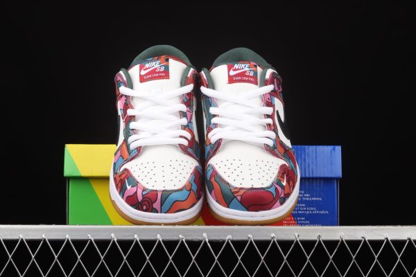 SB Dunk Low Pro Parra Abstract Art PR-250777 – Drop - Image 3