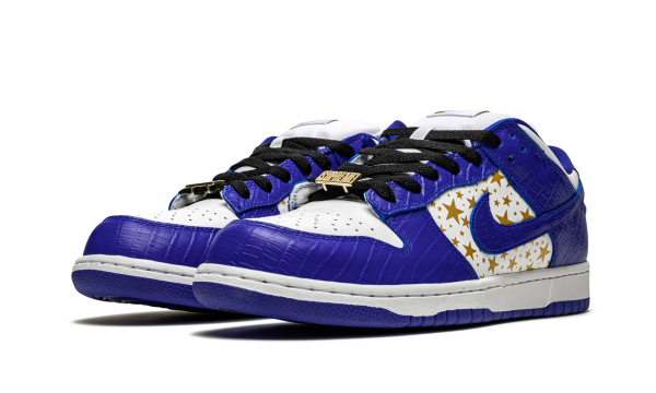 SB Dunk Low 'Supreme - Stars - Hyper Blue' PR-596148 – Limited