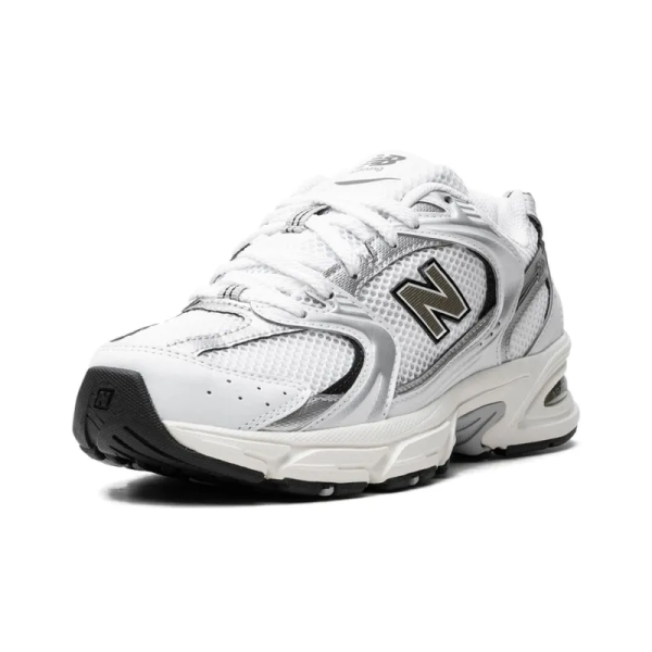 New Balance 530 White Silver Black Sneakers Mr530fdo – Limited - Image 3