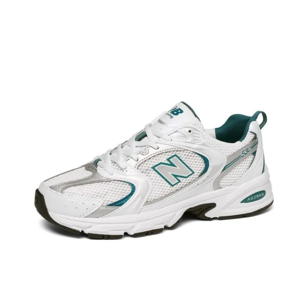 New Balance 530 White Silver Green Mr530ab – Limited - Image 3