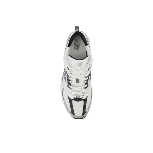 New Balance 530 White Silver Metallic Black Mr530lb – Iconic - Image 4
