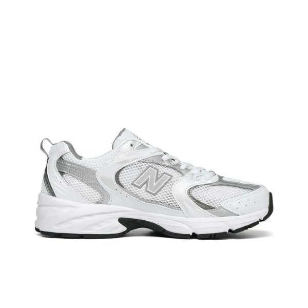 New Balance 530 White Silver Metallic Mr530ad – Streetwear - Image 2