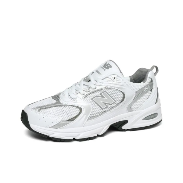 New Balance 530 White Silver Metallic Mr530ad – Streetwear - Image 3