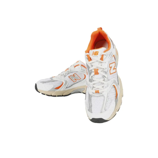 New Balance 530 White Silver Orange Mr530eb – Streetwear - Image 4