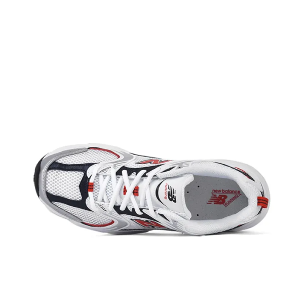 New Balance Nb 530 Running Shoes Unisex Low-top White Red Blue Mr530uix – Limited - Image 4