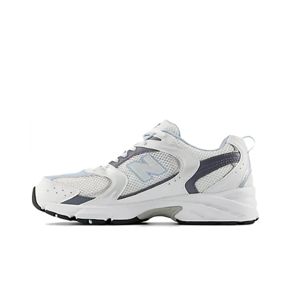 New Balance 530 White Light Chrome Blue Mr530ra – Drop - Image 2