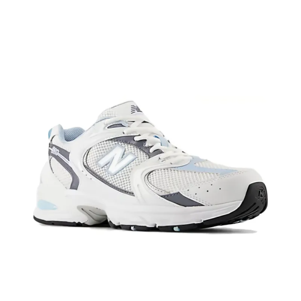 New Balance 530 White Light Chrome Blue Mr530ra – Drop - Image 3