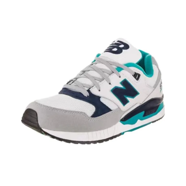 New Balance 530 White Navy Teal M530AAC – Style - Image 3