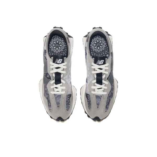New Balance 327 Shoe Palace Unity Heritage Grey Bandana Ms327spg – Style - Image 3