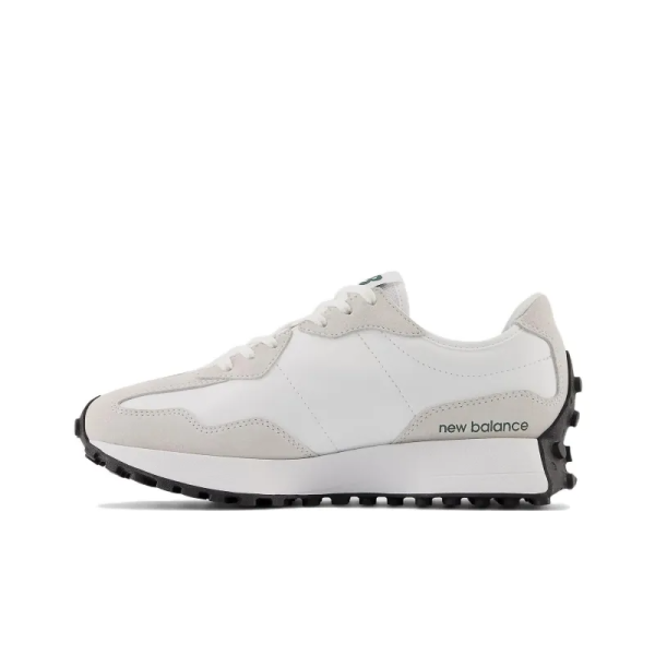 New Balance 327 White Nightwatch Green WS327DC – Iconic - Image 2