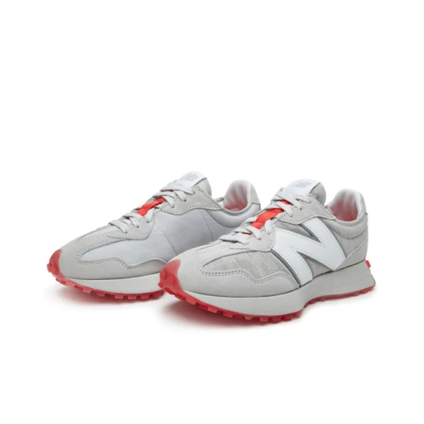 Levis X New Balance Nb 327 Running Shoes Unisex Low-top Gray Red Ms327lvc – Drop - Image 3
